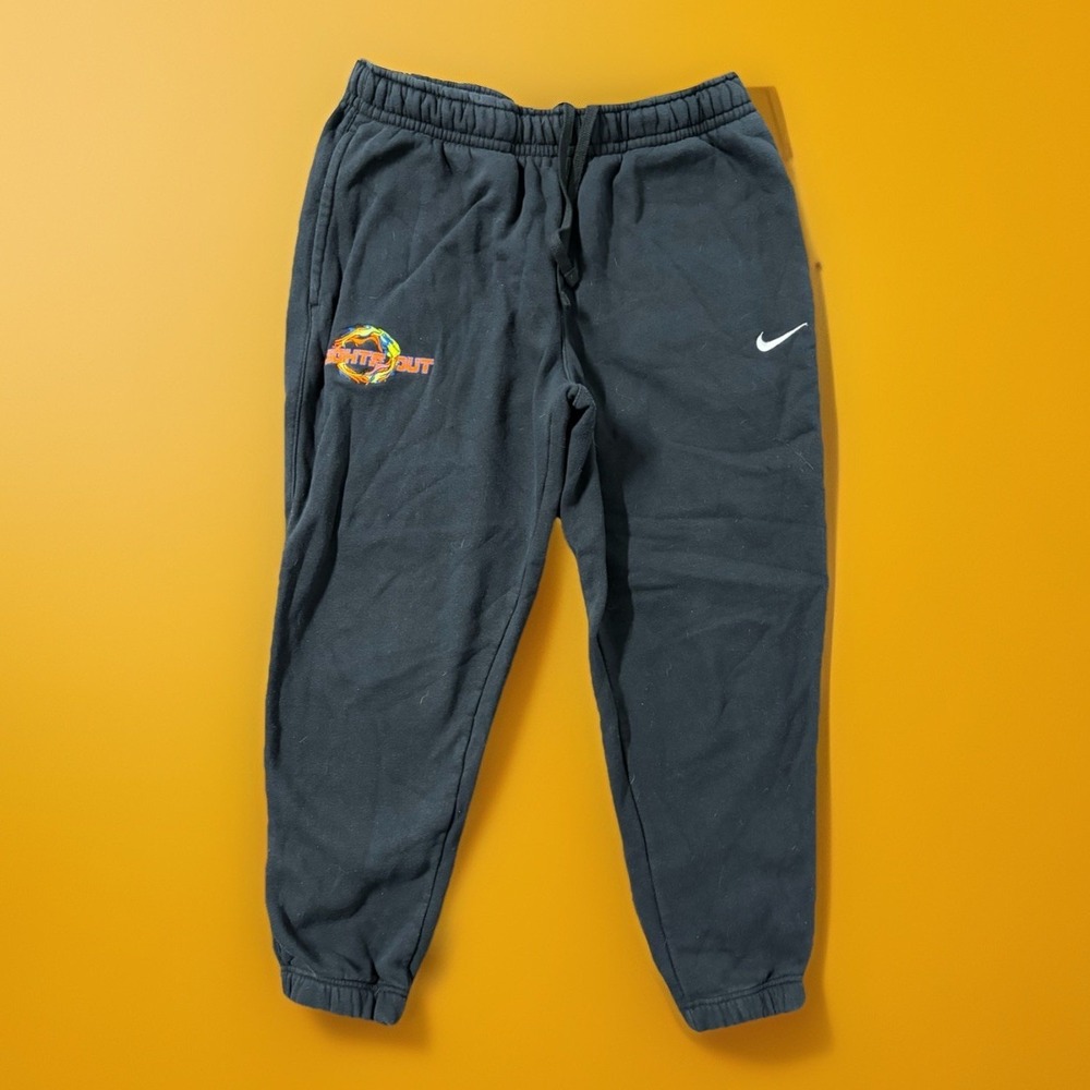 Nike Club Fleece Joggers Black Sweatpants LIGHTS OUT MMA‎ Women's Large